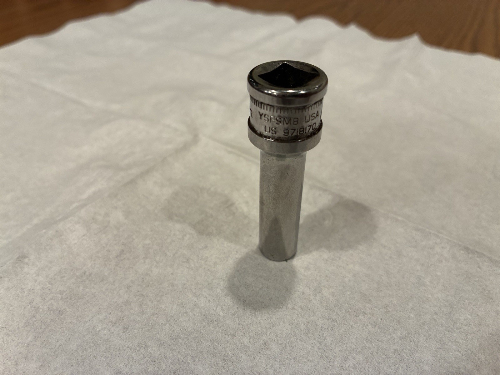 Snap-on Tools USA 3/8″ Drive 8mm Flank Drive XTRA FDX DEEP Socket YSFSM8