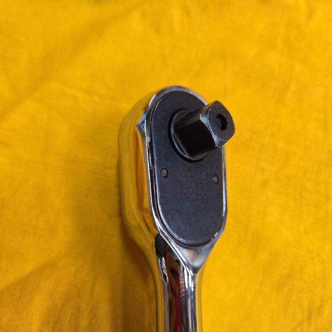 Snap-on SR936 1/2″ Drive Standard Handle Quick Release Ratchet [Used]