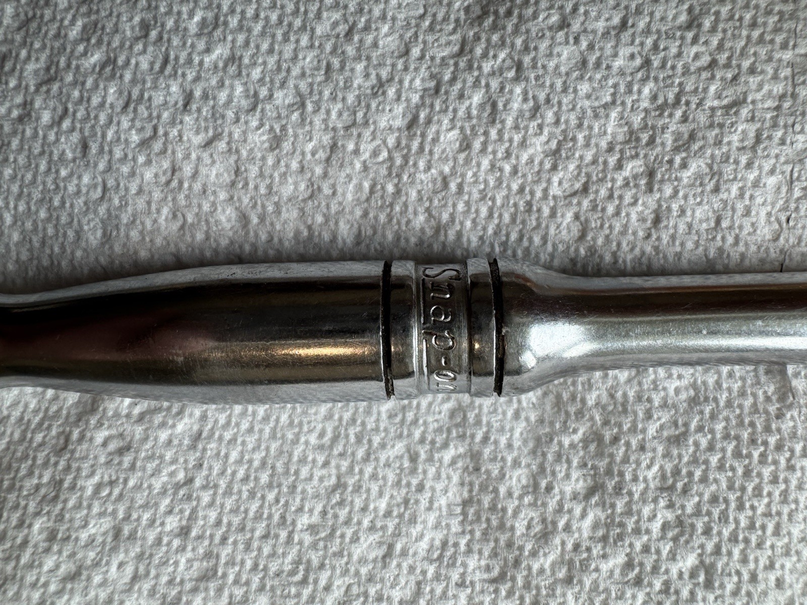 Vintage Snap-On 3/8” Swivel Head Ratchet. F670-A