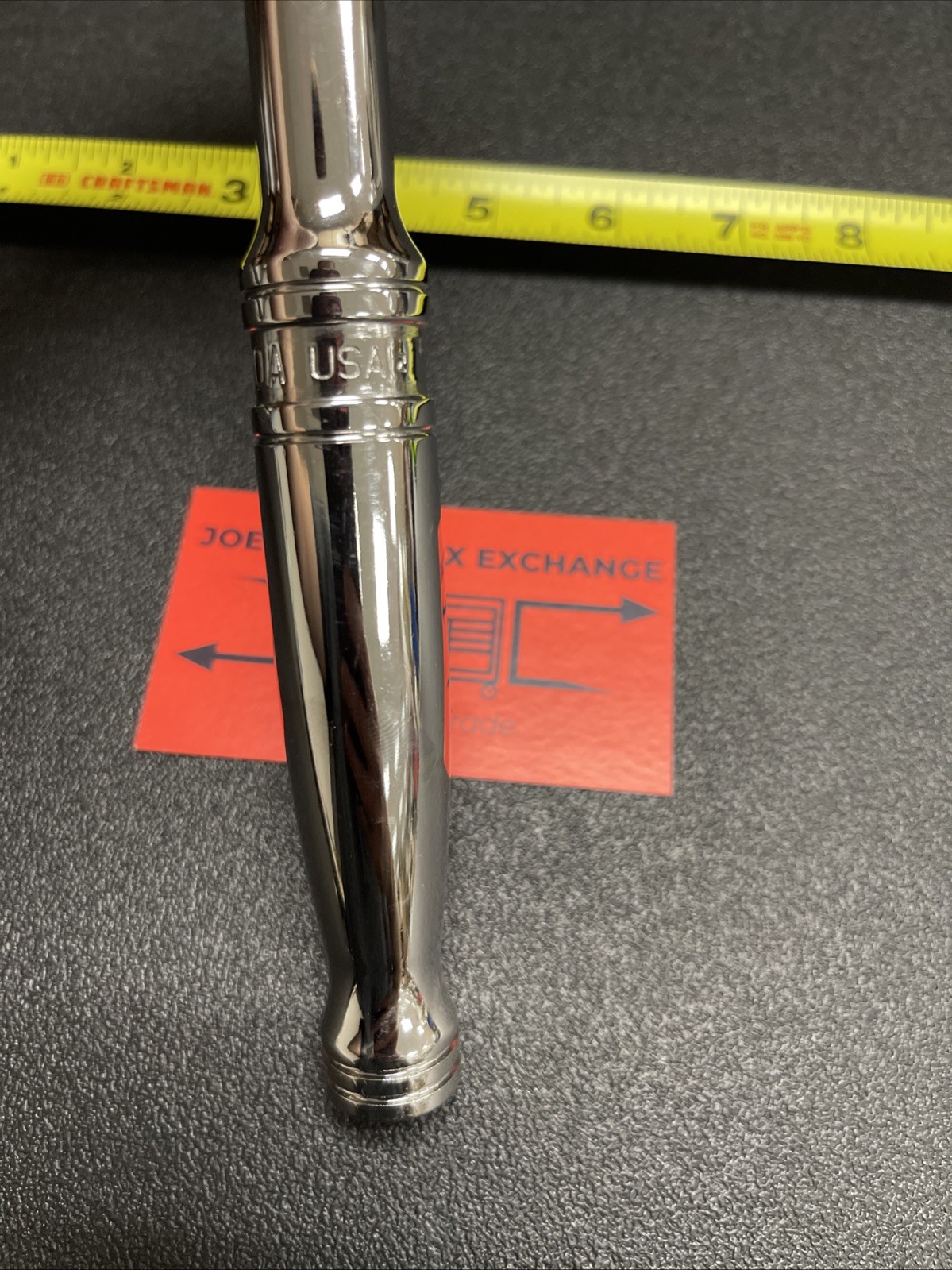 Snap-on Tools USED NEW STYLE 1/2″ Drive Fine 80 Tooth Chrome Handle Ratchet S80A