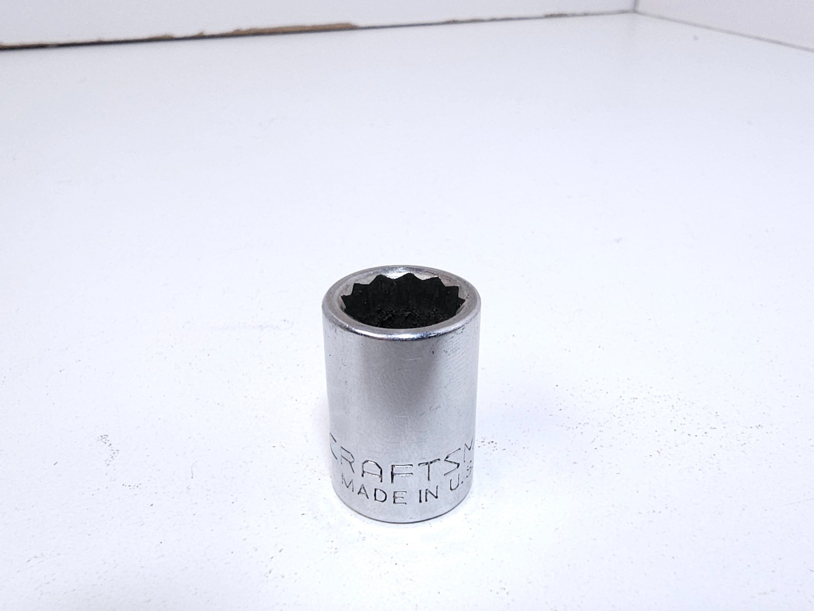Craftsman Series G 7/16″ Socket 3/8″ Drive 12-Point USA Made 44338