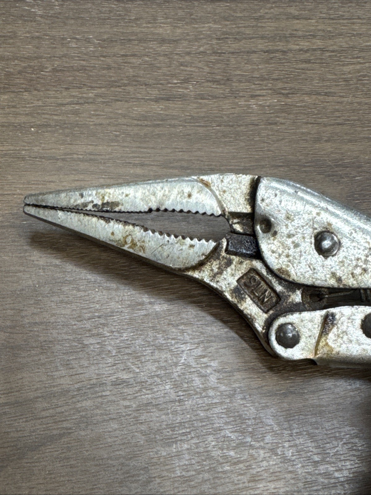 Petersen DeWitt 2 Piece Small Vise-Grip Locking Plier Set 6LN and 9LN USA.