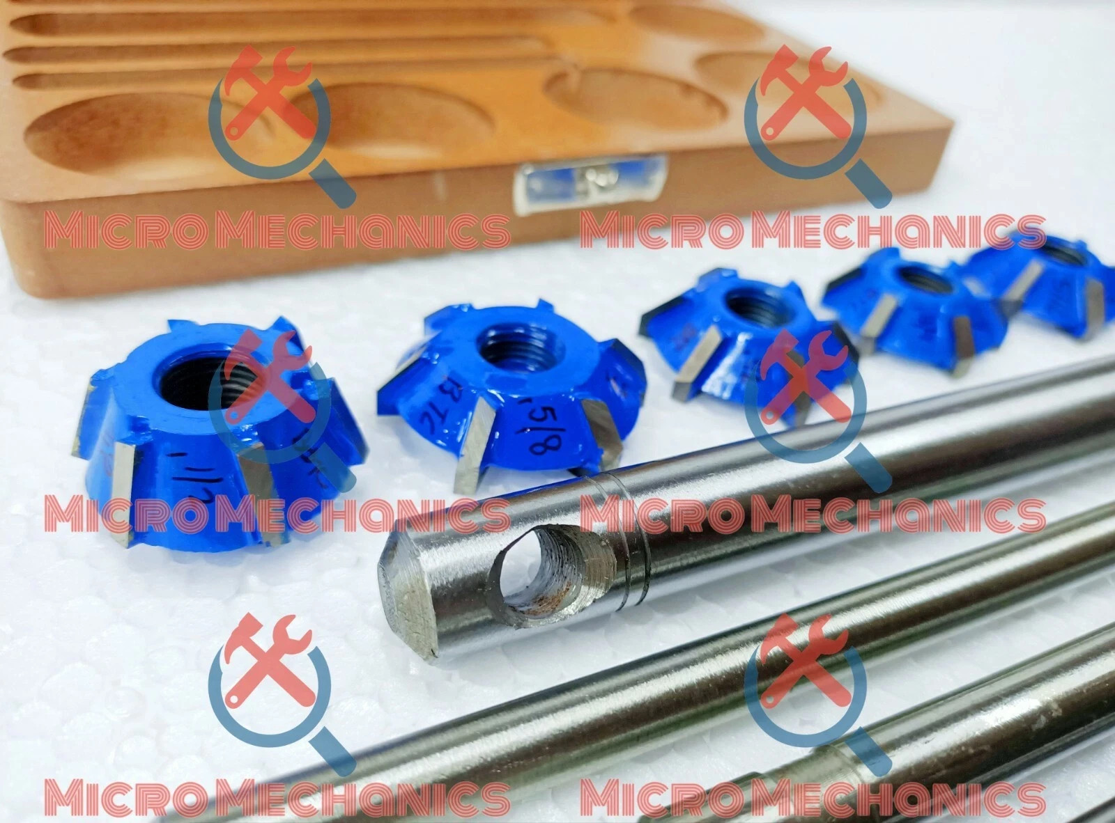 5Carbide Tipped Valve Seat Face Cutter Set Of 5 Pcs Kit Piece Cutters