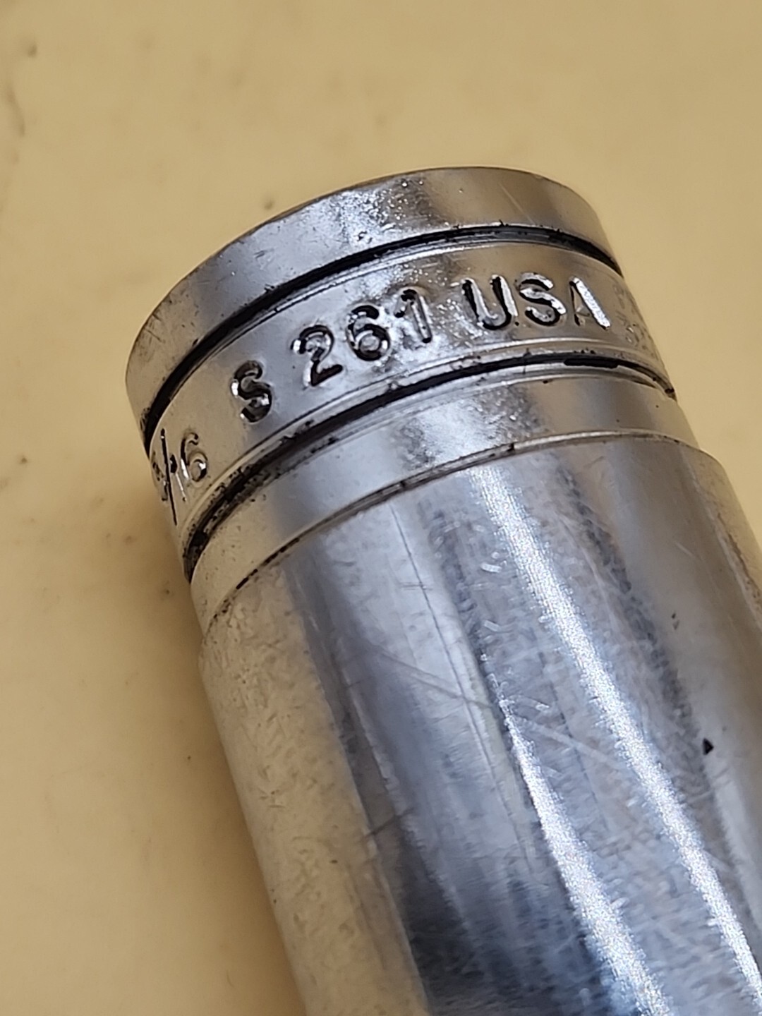 Snap-on Tools Deep Well Socket S261 1/2″ Drive 13/16″ 12-Point USA