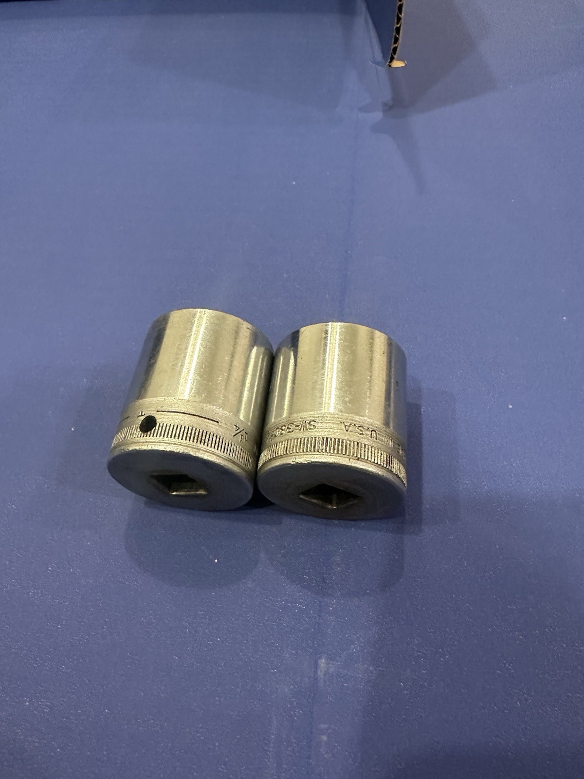 Vintage Snap On Big Sockets 1/2 Drive 12 Point
