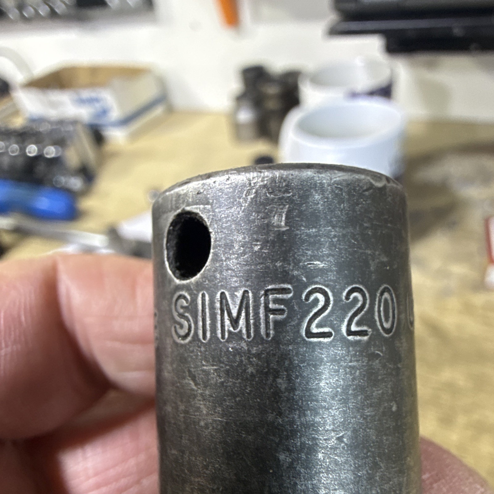 Snap On 11/16 3/8 Drive Six Point Impact Socket Deep