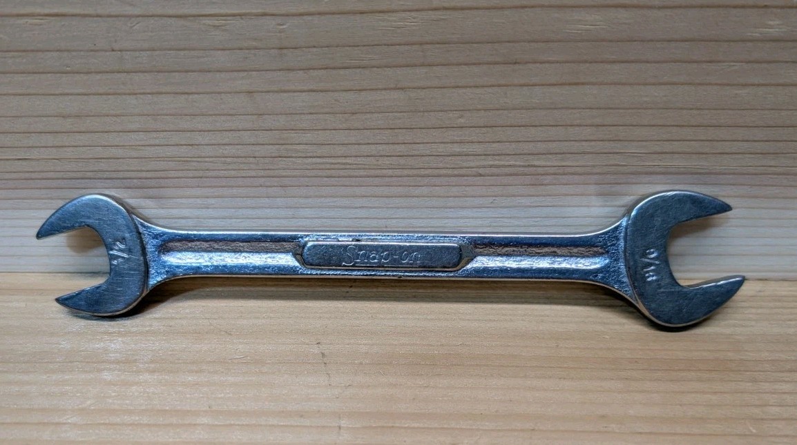 Vintage Snap On VS1618 1/2″ x 9/16″ Double Open End Wrench USA