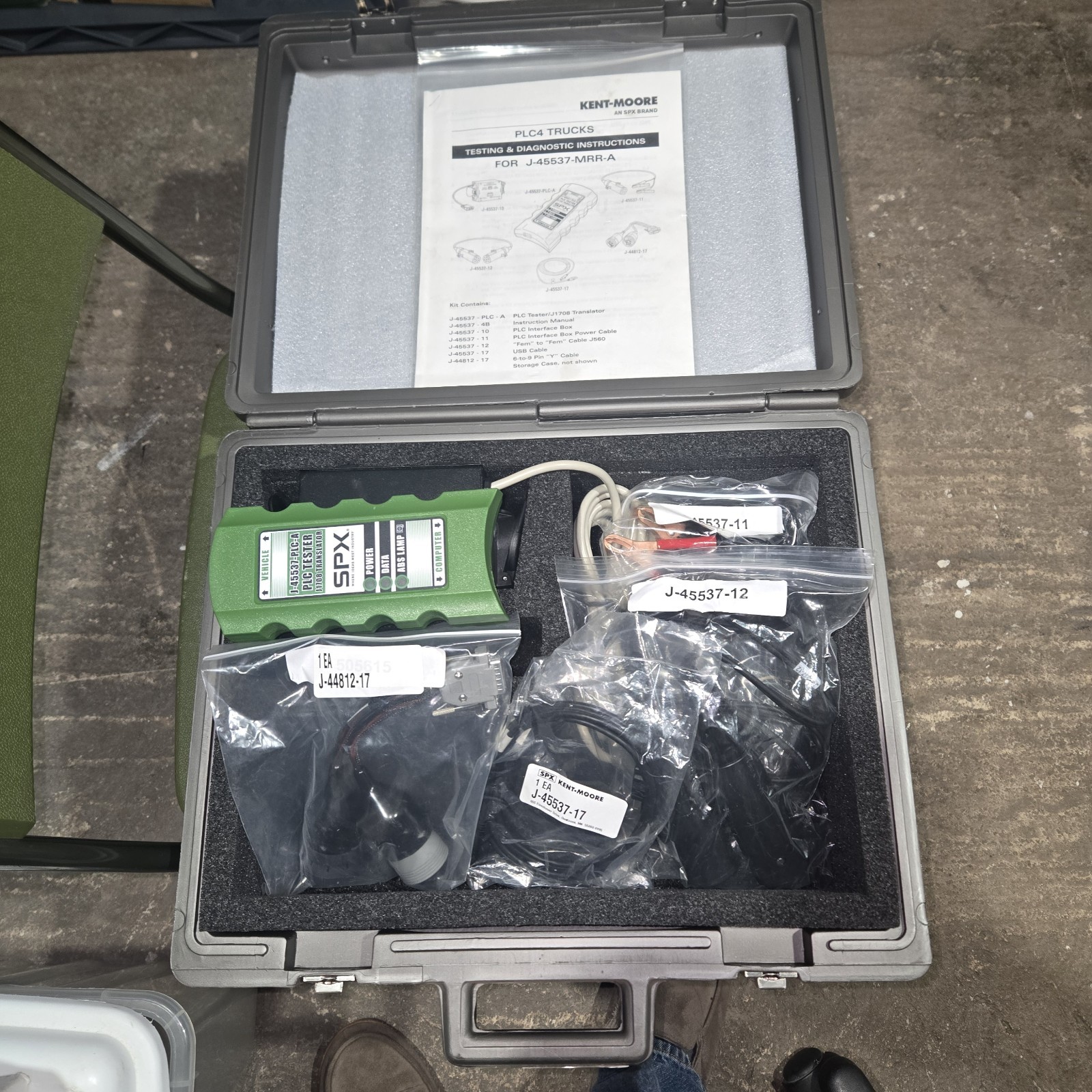 Kent-Moore J-45537-MRR-A Kit, ABS PLC/J1708 Translator Tool Kit