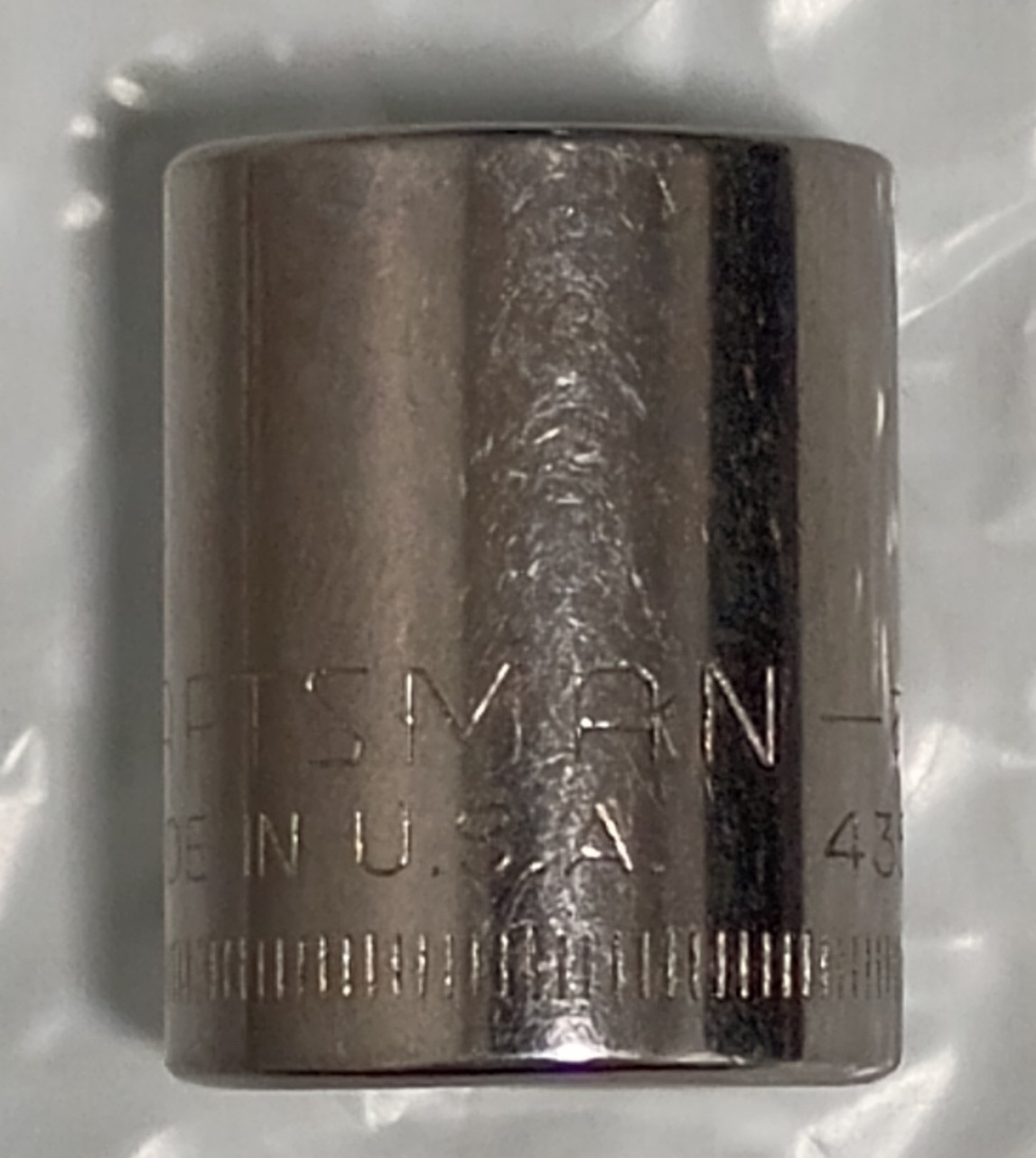CRAFTSMAN TOOLS USA G243546, 3/8″ DRIVE, 14MM. SOCKET, SHALLOW, 6 POINT *NOS*