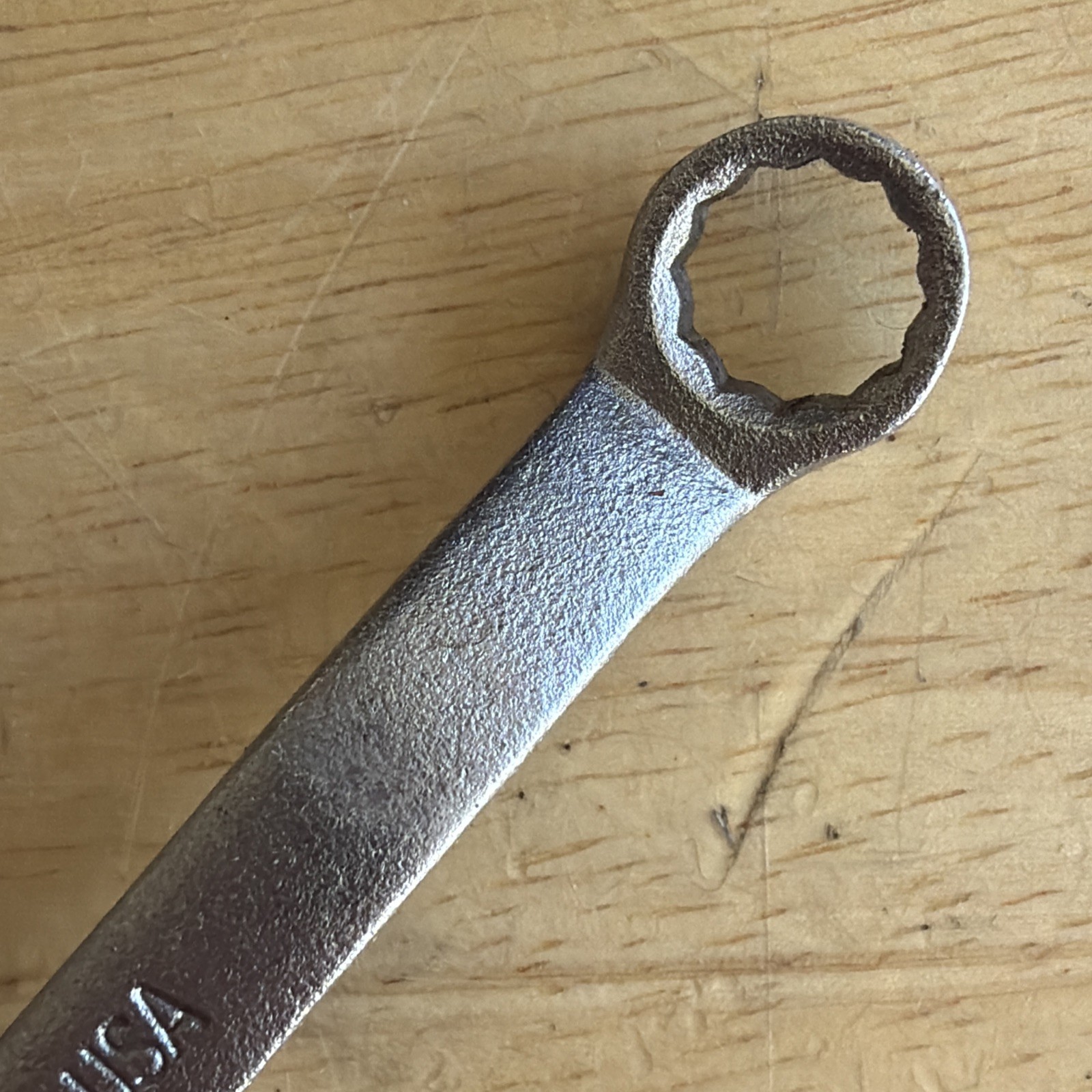 Blackhawk Tools 3/8″ x 7/16″ Short Stubby Box End Wrench 12 Point BW-1402 USA