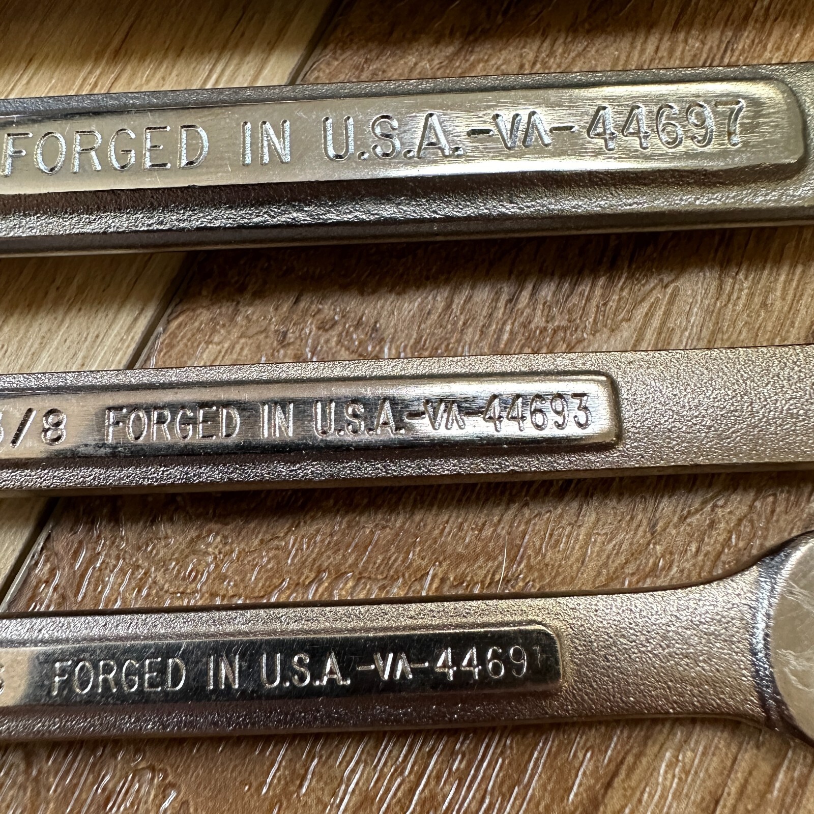 CRAFTSMAN USA WRENCH Set of 5 -VA- Combination 12 PT 5/16, 3/8, 5/8, 13/16 & 7/8