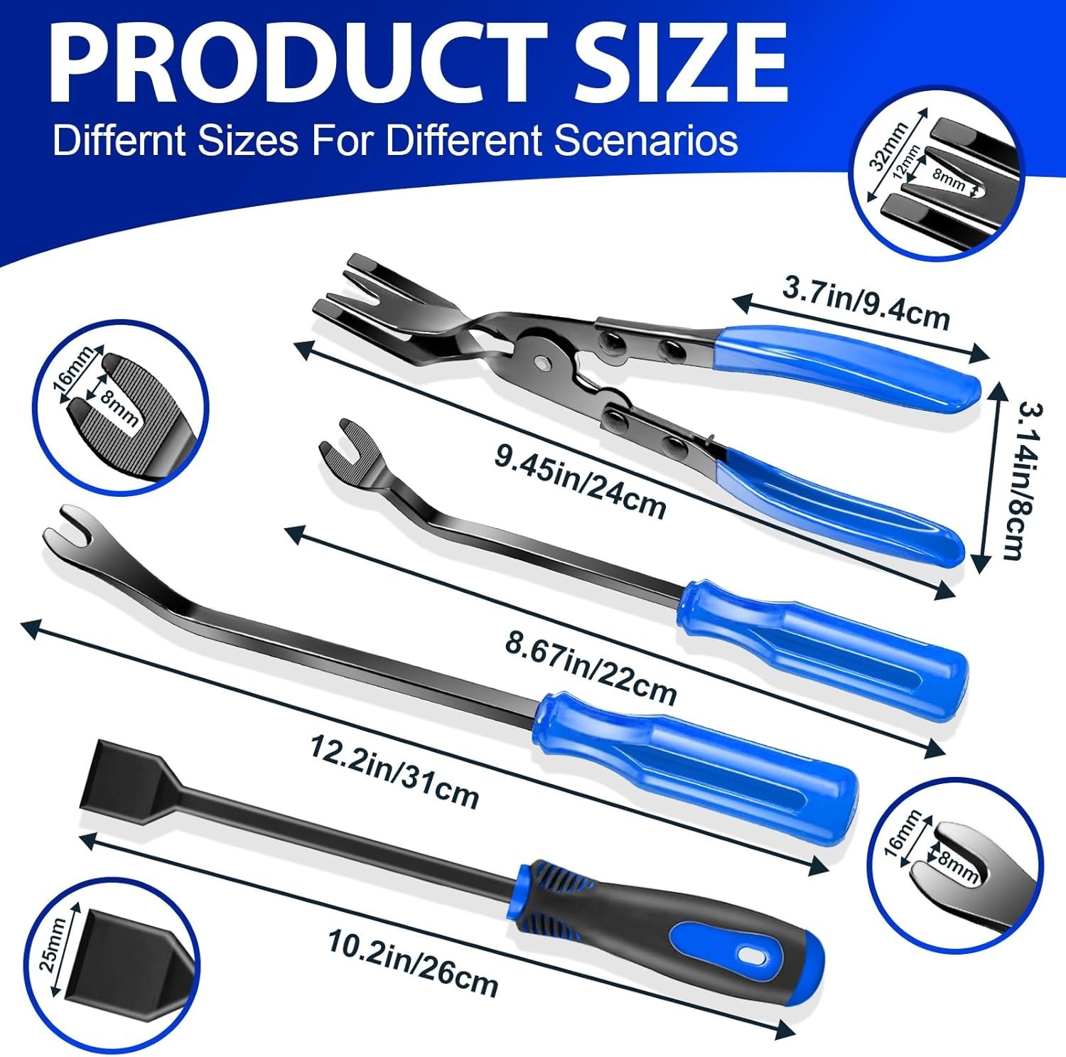 Complete 17-Piece Hook and Pick Set: Essential Tools for Automotive Repairs
