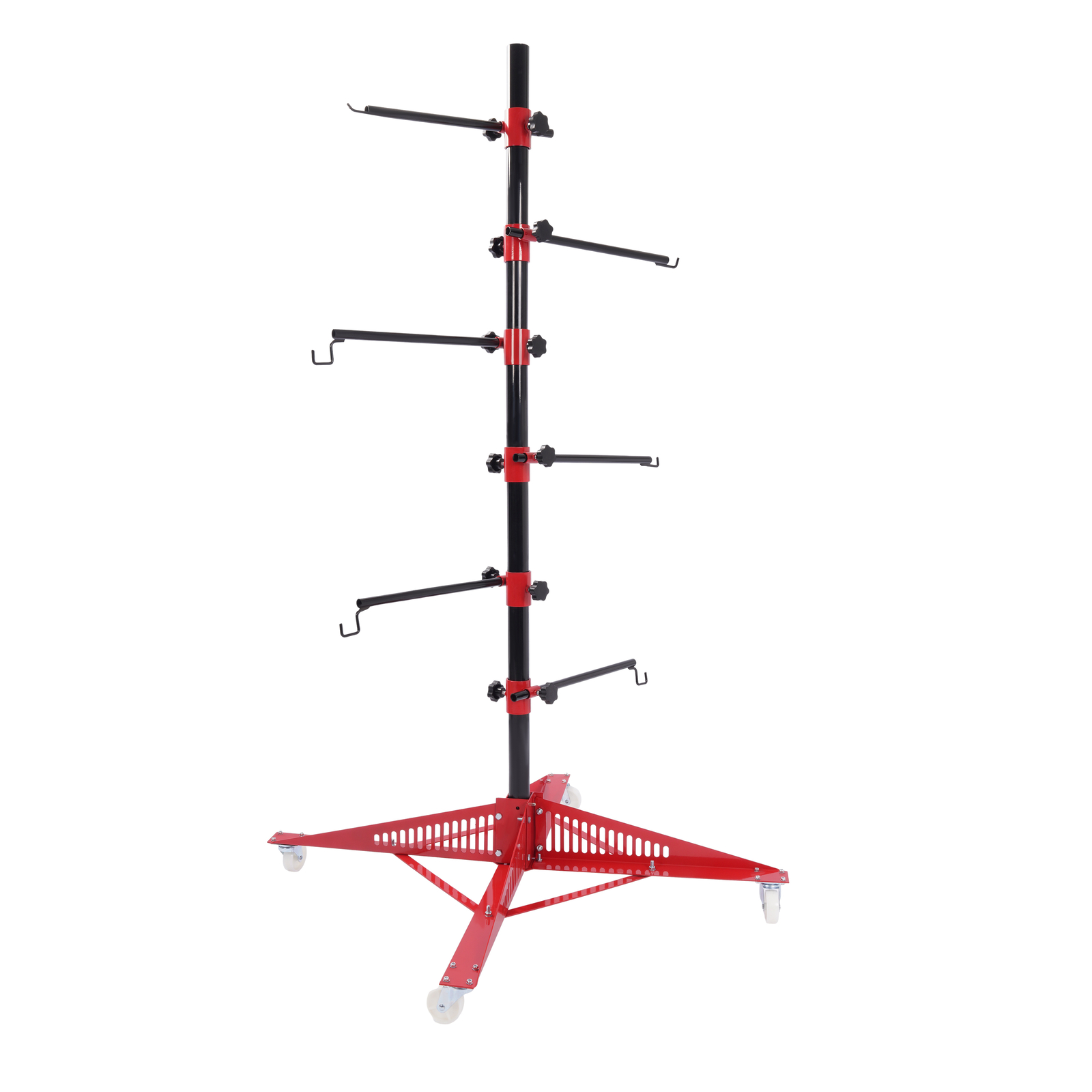 Auto Body Door Fender Panel Holder Tree Center Post Hang Paint Stand Adjustable