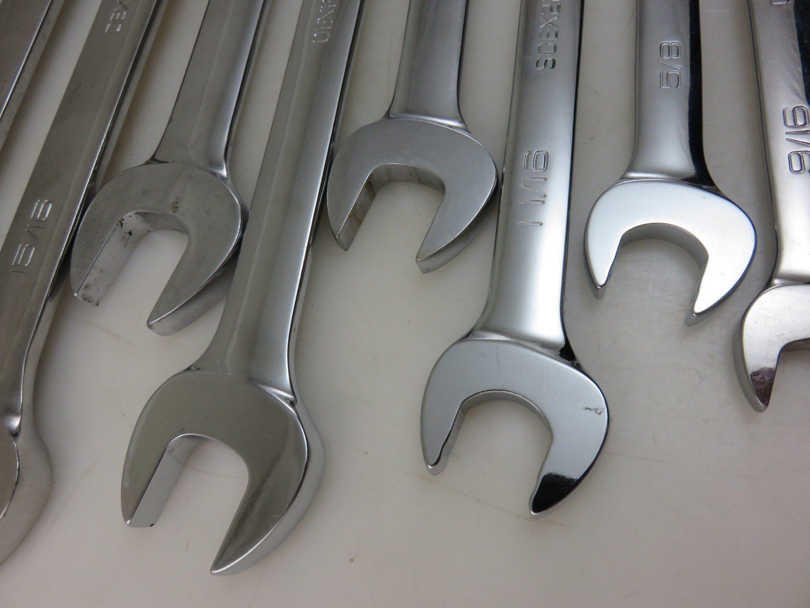 Snap-On OEX & SOEX Series Combination Wrench 11pc Set 3/8″-1″ 12pt *MIXED SET*