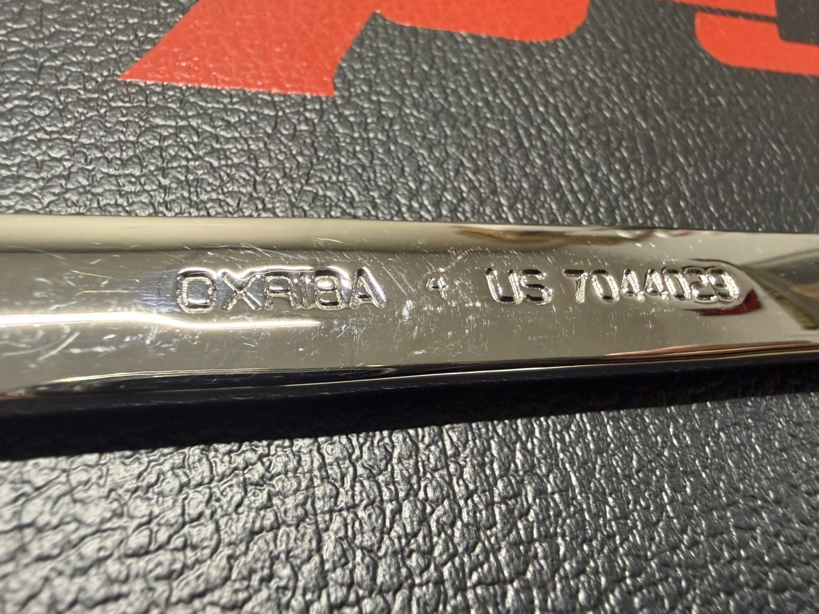 Snap-on Tools USA NEW 9/16″ SAE 0° Non-Reversing Ratcheting Combo Wrench OXR18A