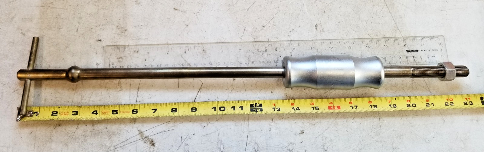 * Miller Tools C-637CF OTC 1156 Slide Hammer 2.5 LB – 5/8-18 thread; 24″ long