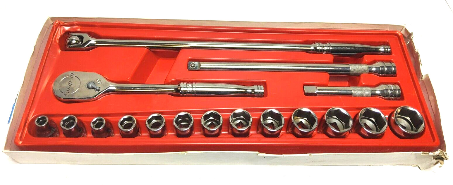 New Snap-on™ 1/2″ drive 317MSPC 3/8″ to 1 1/8″ Socket Ratchet Breaker Bar