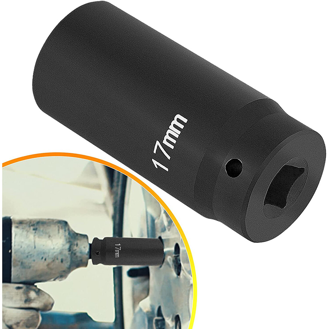 77060 17mm Harmonic Balancer Socket For Honda Engines Heavy Duty Impact Sockets
