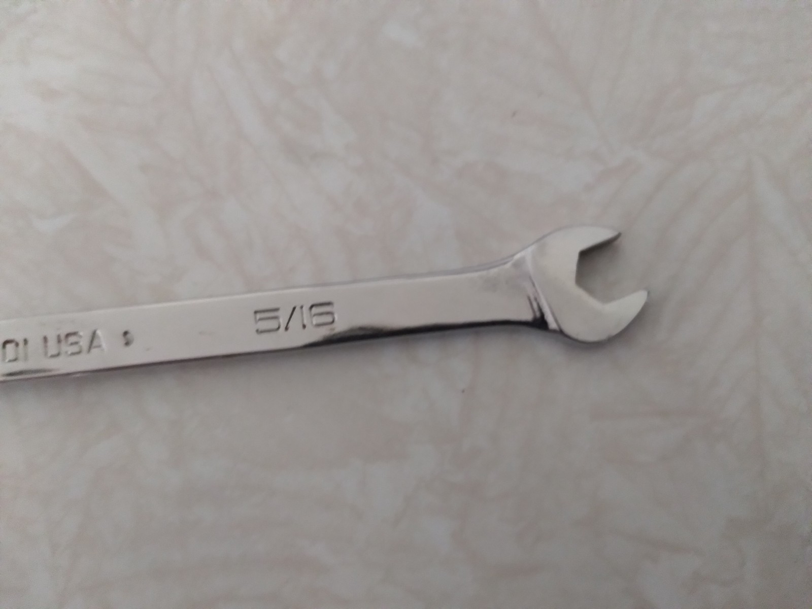 First Generation Kobalt USA 12-Point Combination Wrench #01101 5/16