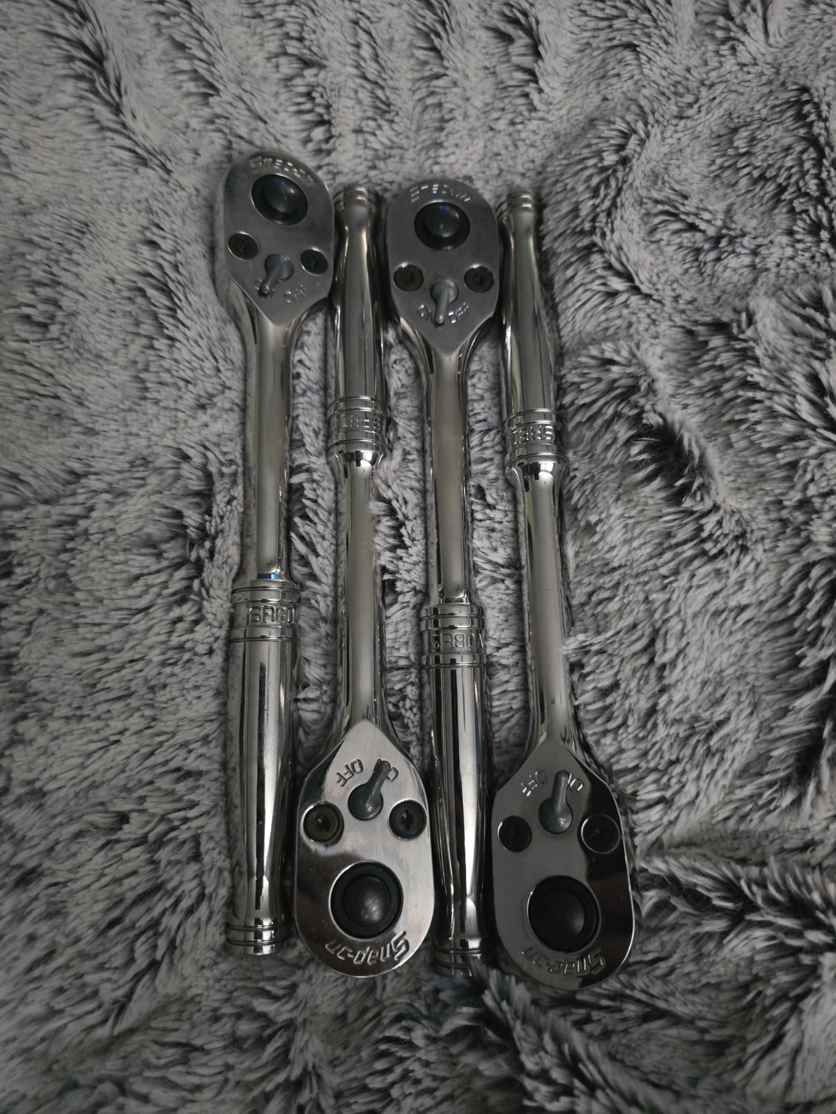 Snap-on 1/2″ Dr Dual 80 Technology Standard Handle Quick-Release Ratchet SR80A