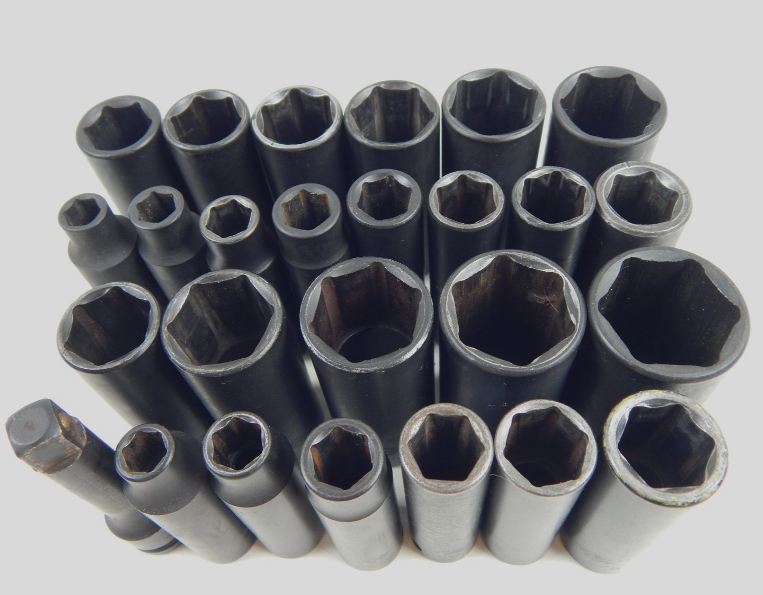 Sunex 3/8” Drive Deep Impact Socket Set 5/16” to 1” SAE & Metric 8mm-22mm 23pc*