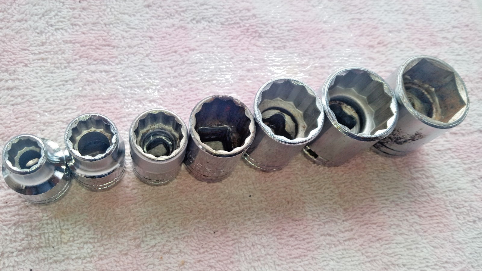 PROTO USA 1/2dr SOCKETS SAE DECENT MIXED SET SEE DESCRIPTION gift idea mechanic