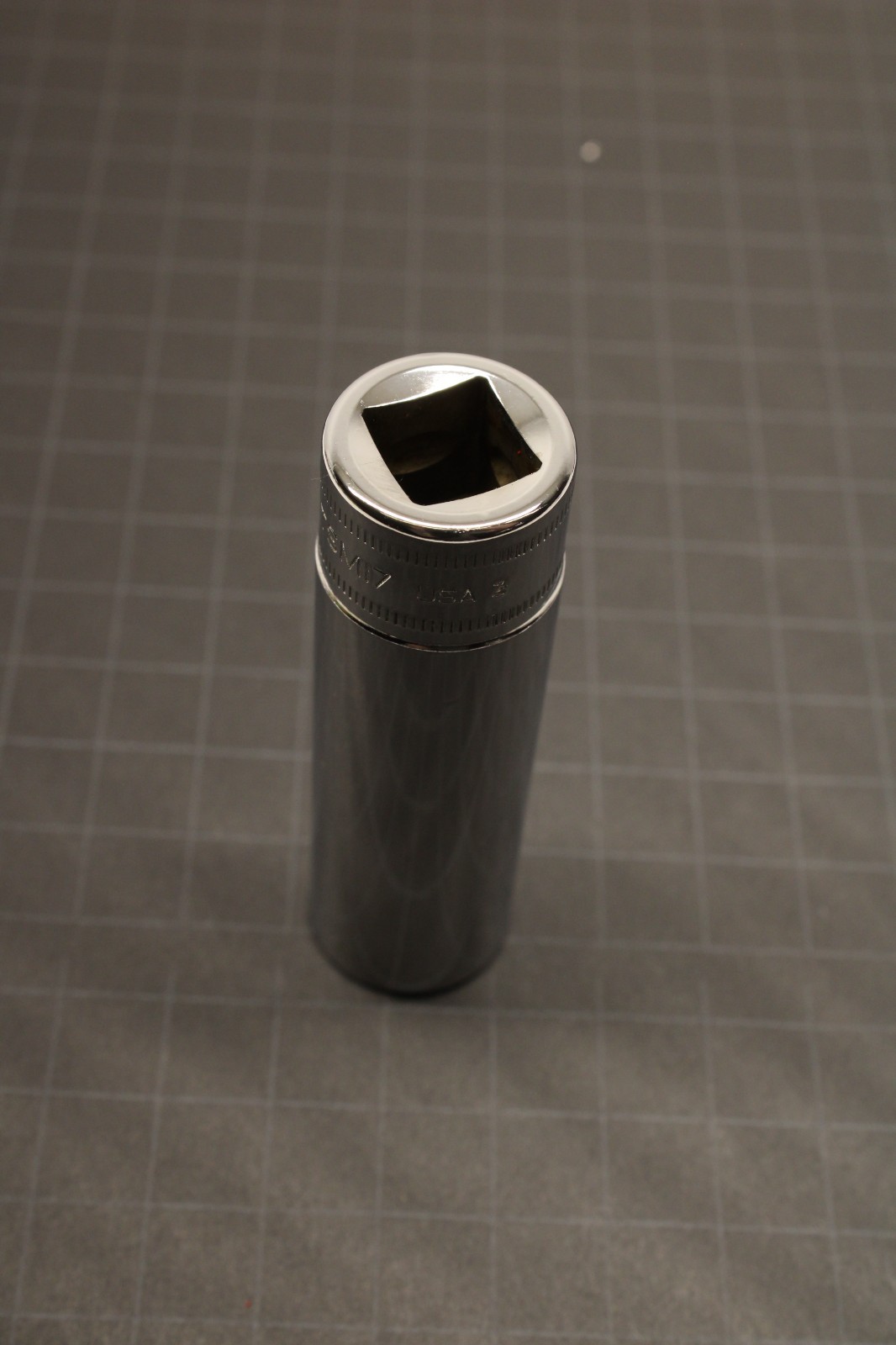 SNAP-ON USA 1/2″ DRIVE 6 POINT CHROME DEEP SOCKET NEW TSM17 17MM