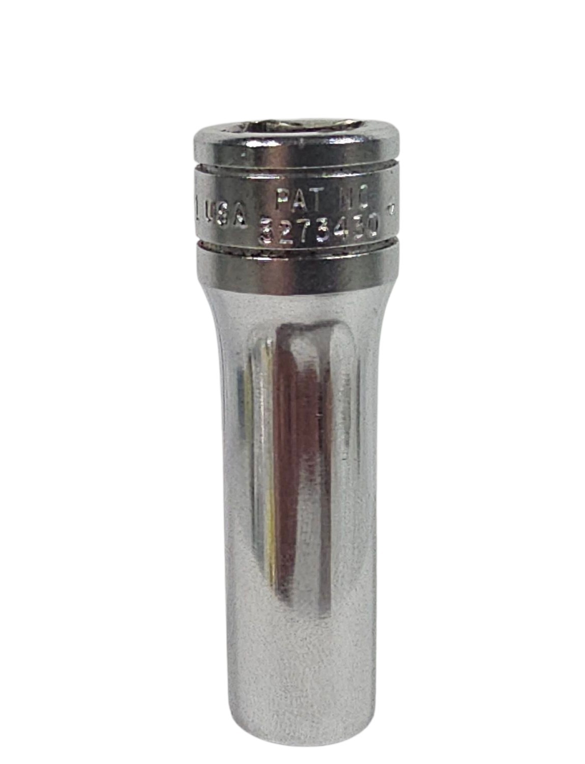 Snap On SF121 3/8” Drive 12 Pt 3/8 Flank Dr Deep Chrome Socket USA