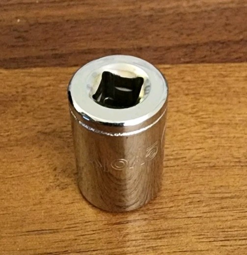Evolv 11mm Socket 6 Point 1/4″ Drive