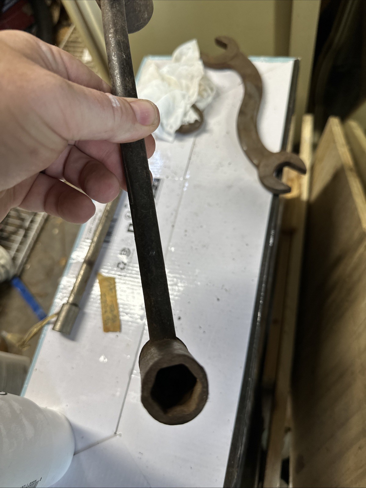 double-ended hex nut socket wrench