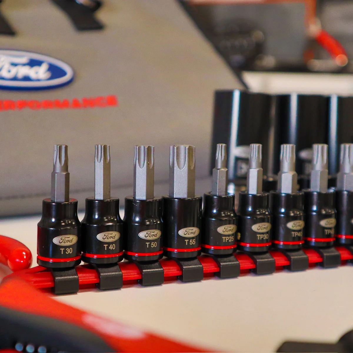 Ford Performance SVT Truck OEM 122pc Repair Tool Kit w/ Tri-Fold Storage Case