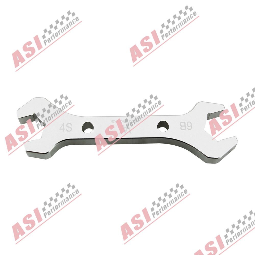 Aluminum 7-Color Double Ended AN Hose Line AN3 to AN20 Wrench Spanner Tool Kit,