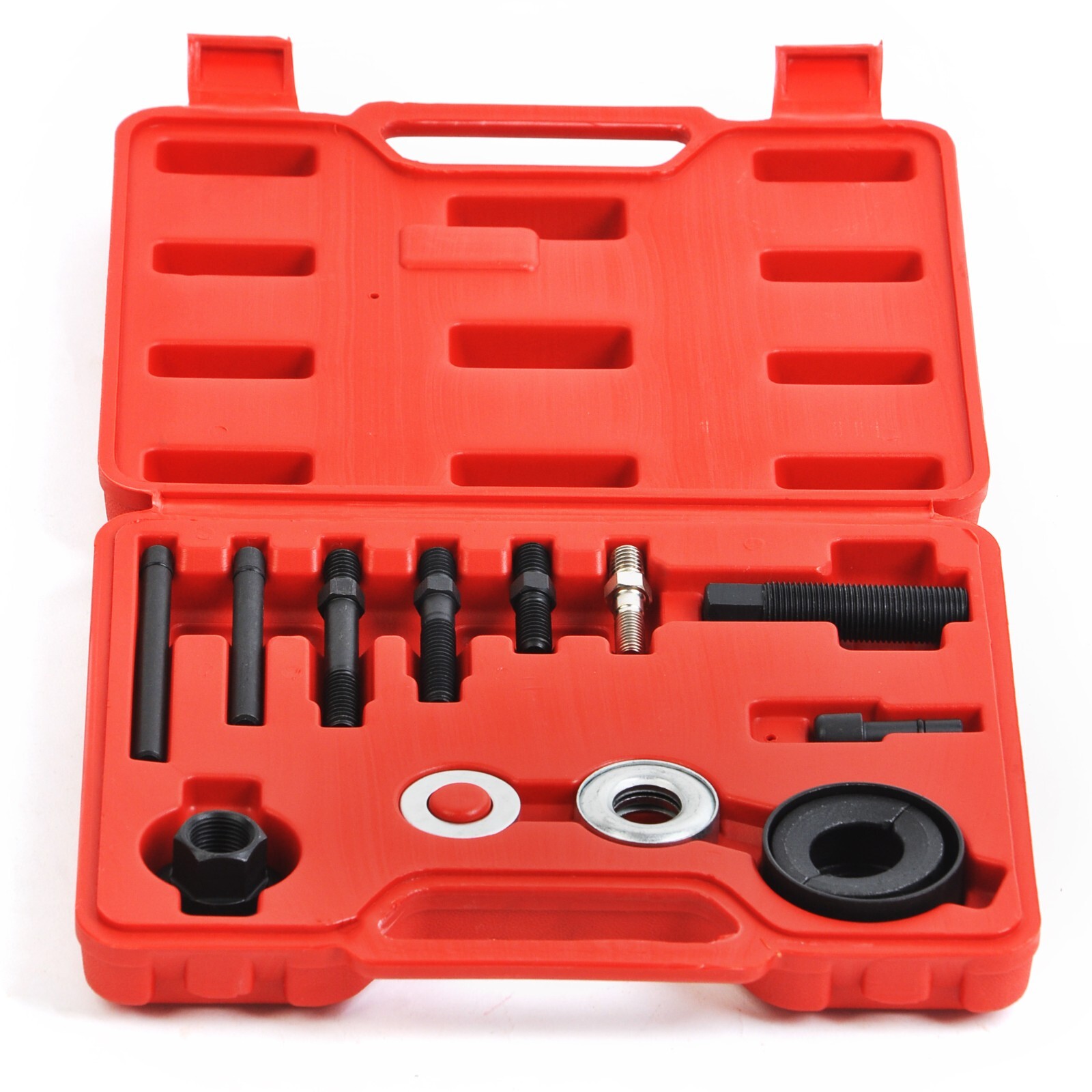 12Pc Pulley Puller Remover Installer Kit Power Steering Pump Alternator Pulley