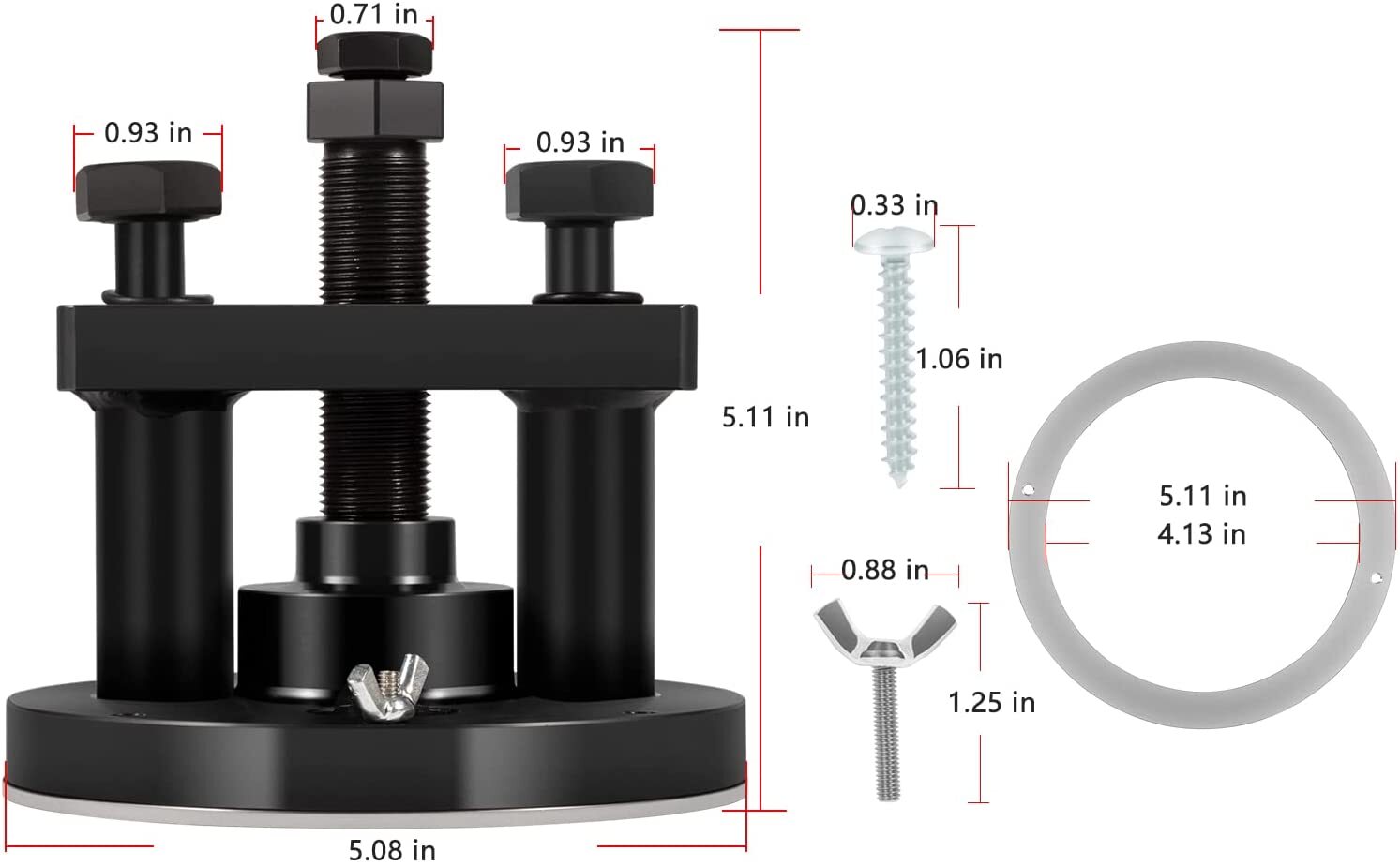 Front Crankshaft Seal Remover Installer Tool W541589023300 For-Detroit DD15 DD13