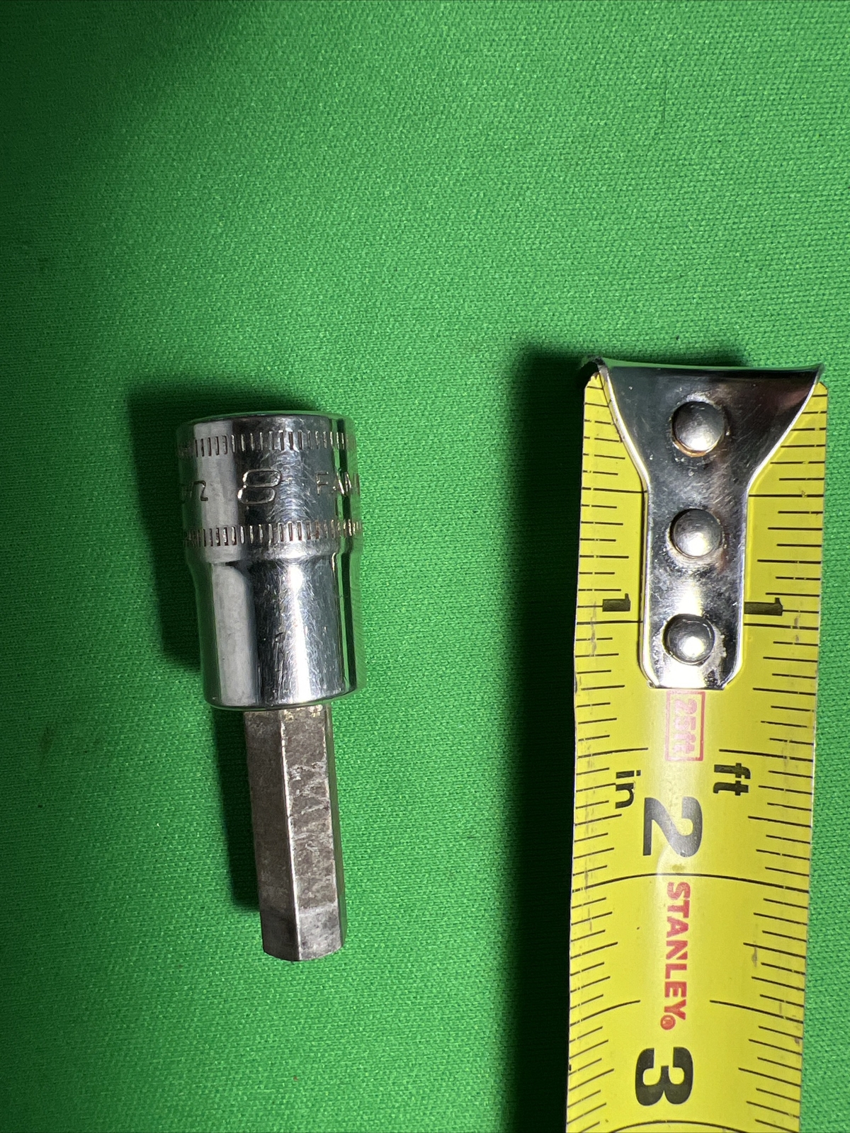 Snap On Tools 3/8″ Drive 8mm Standard Hex Bit Socket Driver FAM8A