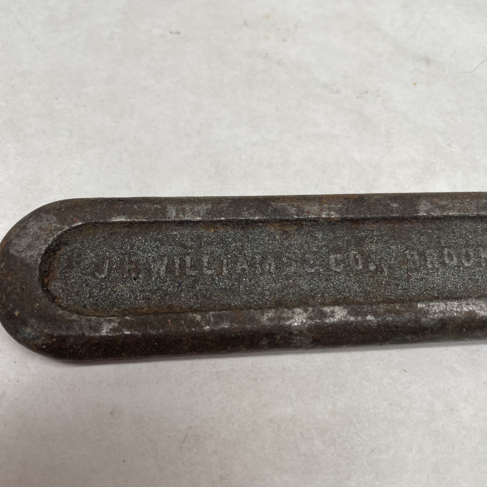 Vintage JH Williams & Co 474 Adjustable Hook Spanner Wrench 474