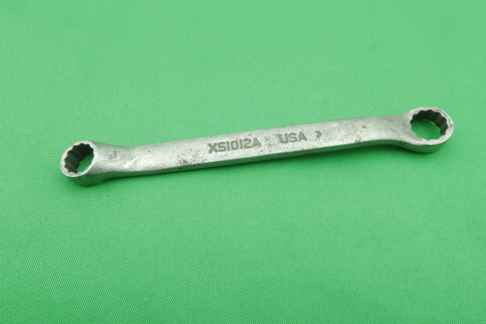 Snap On XS1012A Short Offset Box Wrench 12 Point SAE 5/16 & 3/8 Unfinished