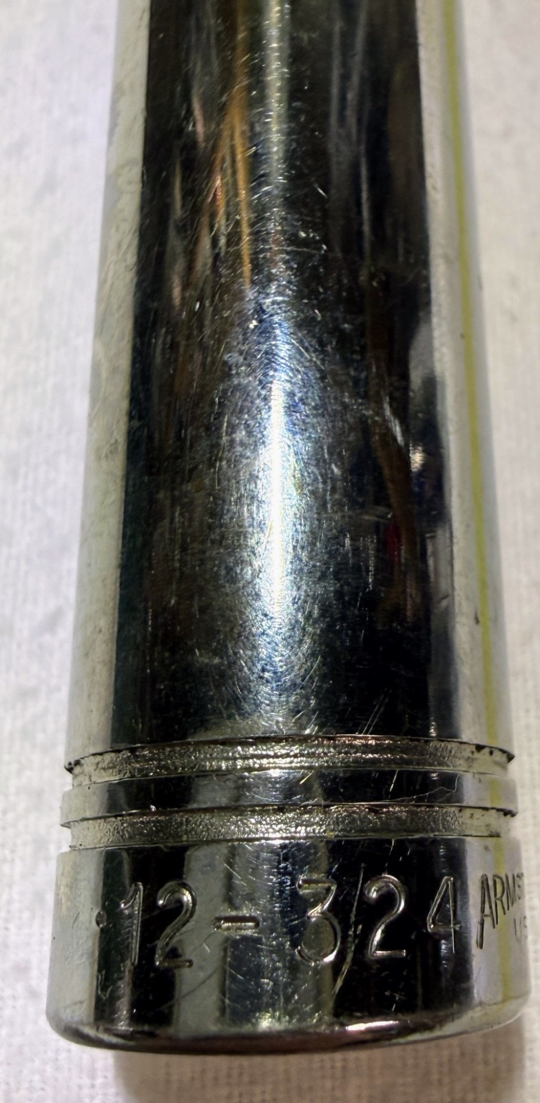 Armstrong Armaloy 1/2″ Drive 12 Point Deep SAE Socket Lot / Made in the USA