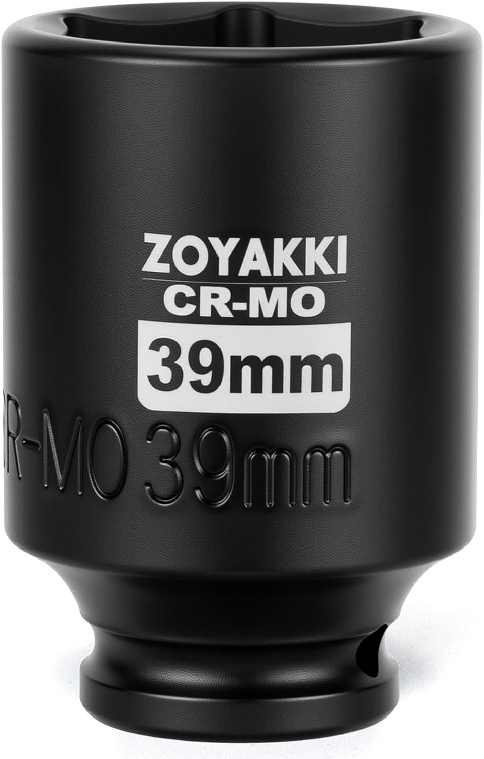 1/2″ Drive 39 mm Deep Impact Socket 6 PT CR-MO Axle Nut Removal