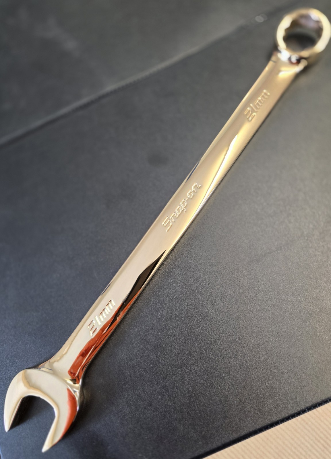 Snap-on 21mm 24K Gold Plated Spanner USA Luxury Gift Tool