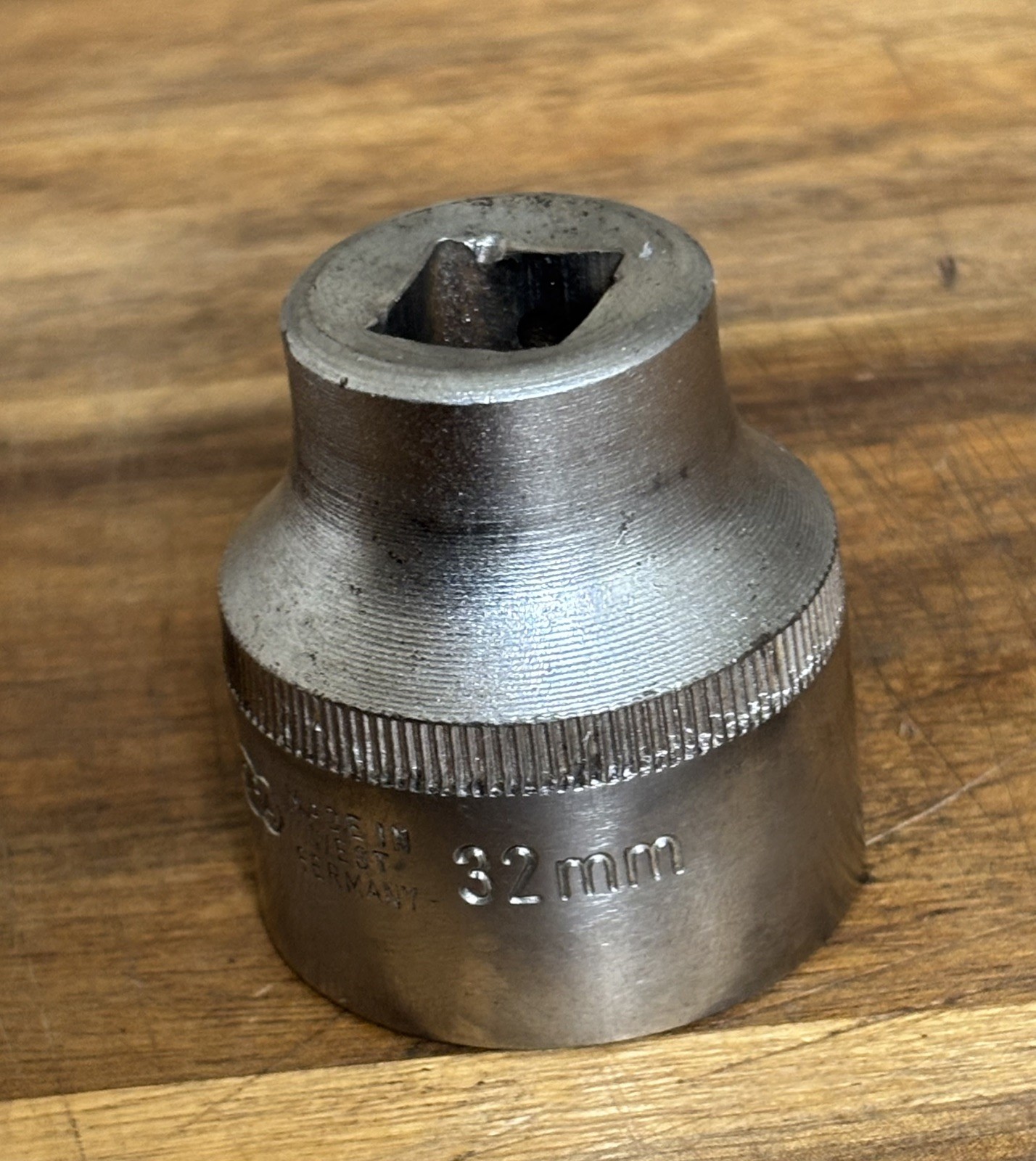 ELORA – 32mm metric. 1/2” drive 6 point , Socket- High Quality German made