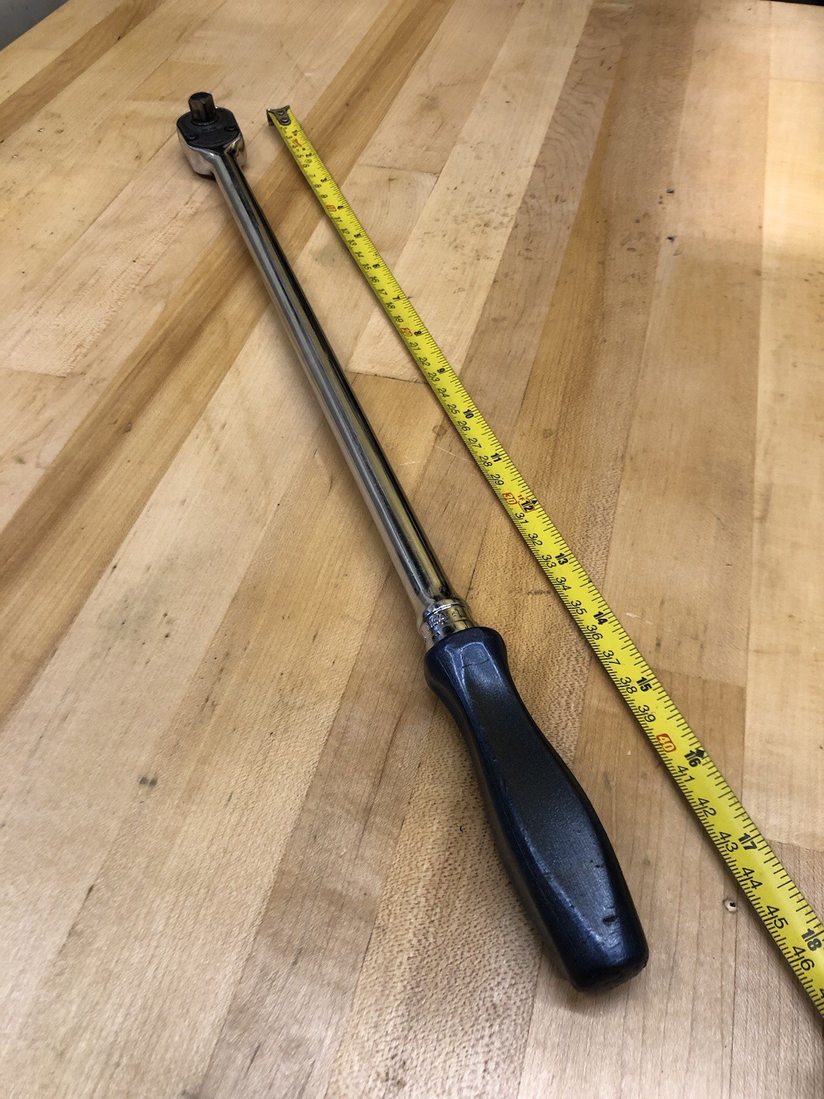 Snap-On 3/8 Drive Extra Long Fixed Head Ratchet FHLLD80