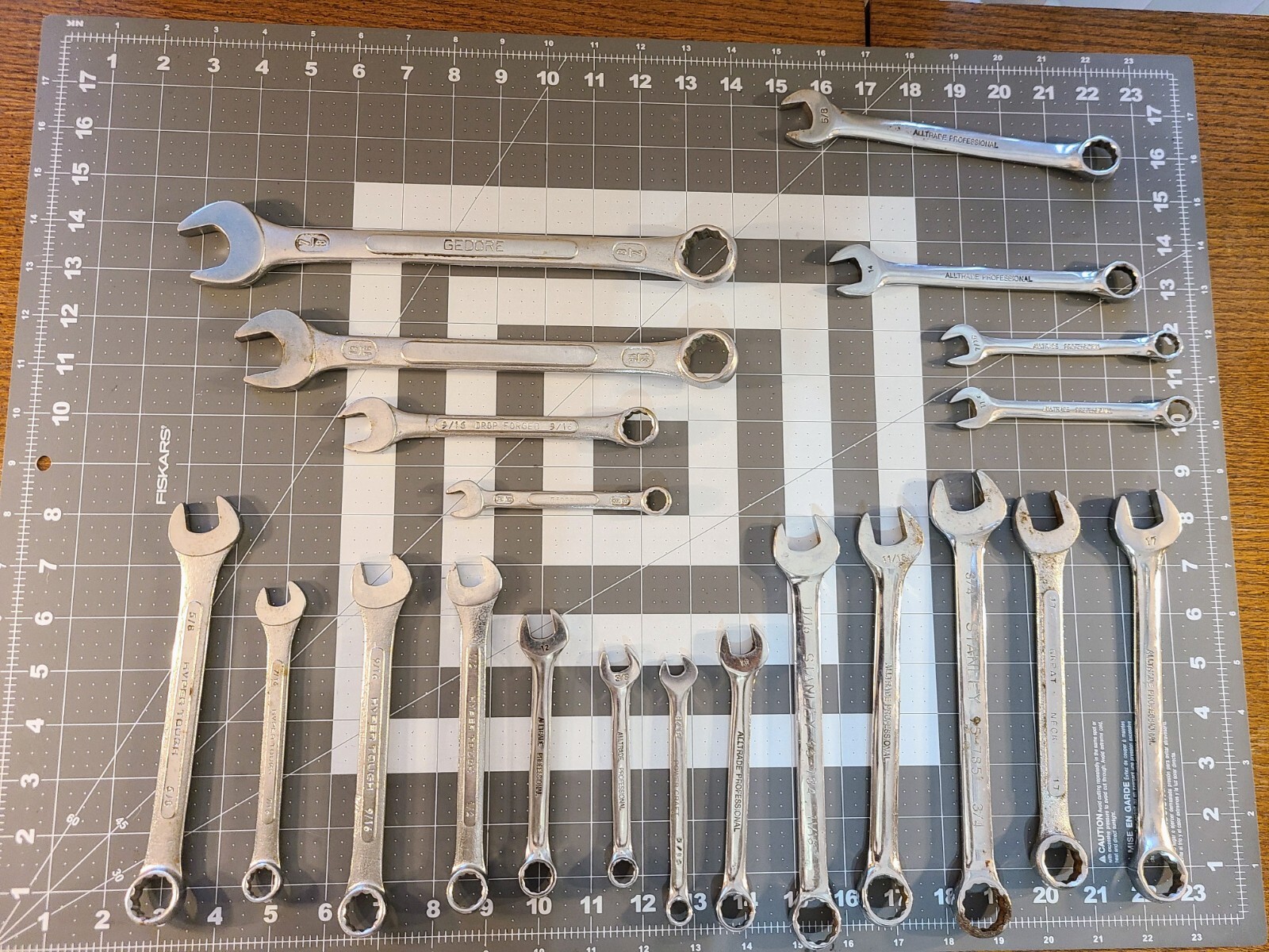 STANLEY, ALLTRADE, SAE/METRIC etc. Open-ended Combo Wrenches Lot, Pick any Size