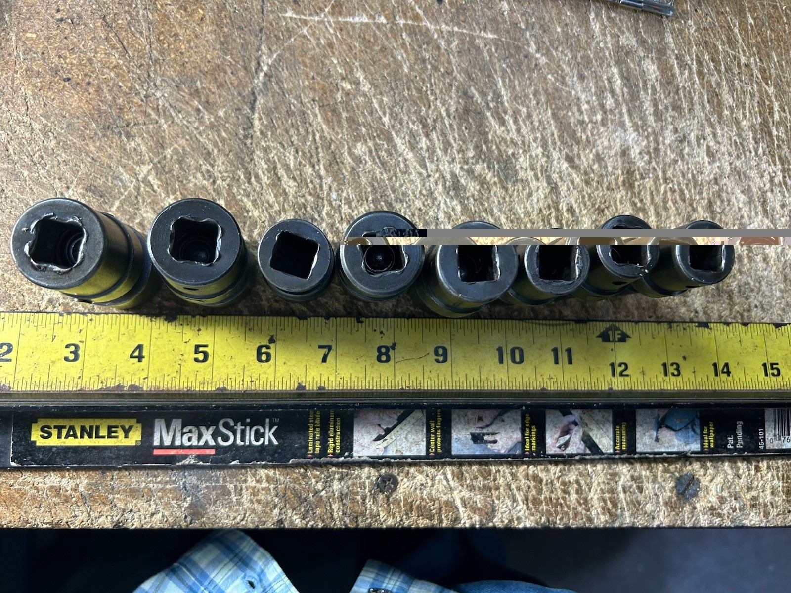 Mac 8 Pc 1/2″ Drive 6pt Swivel Impact Socket Set VUP & VUI Series 1/2″ To 15/16”