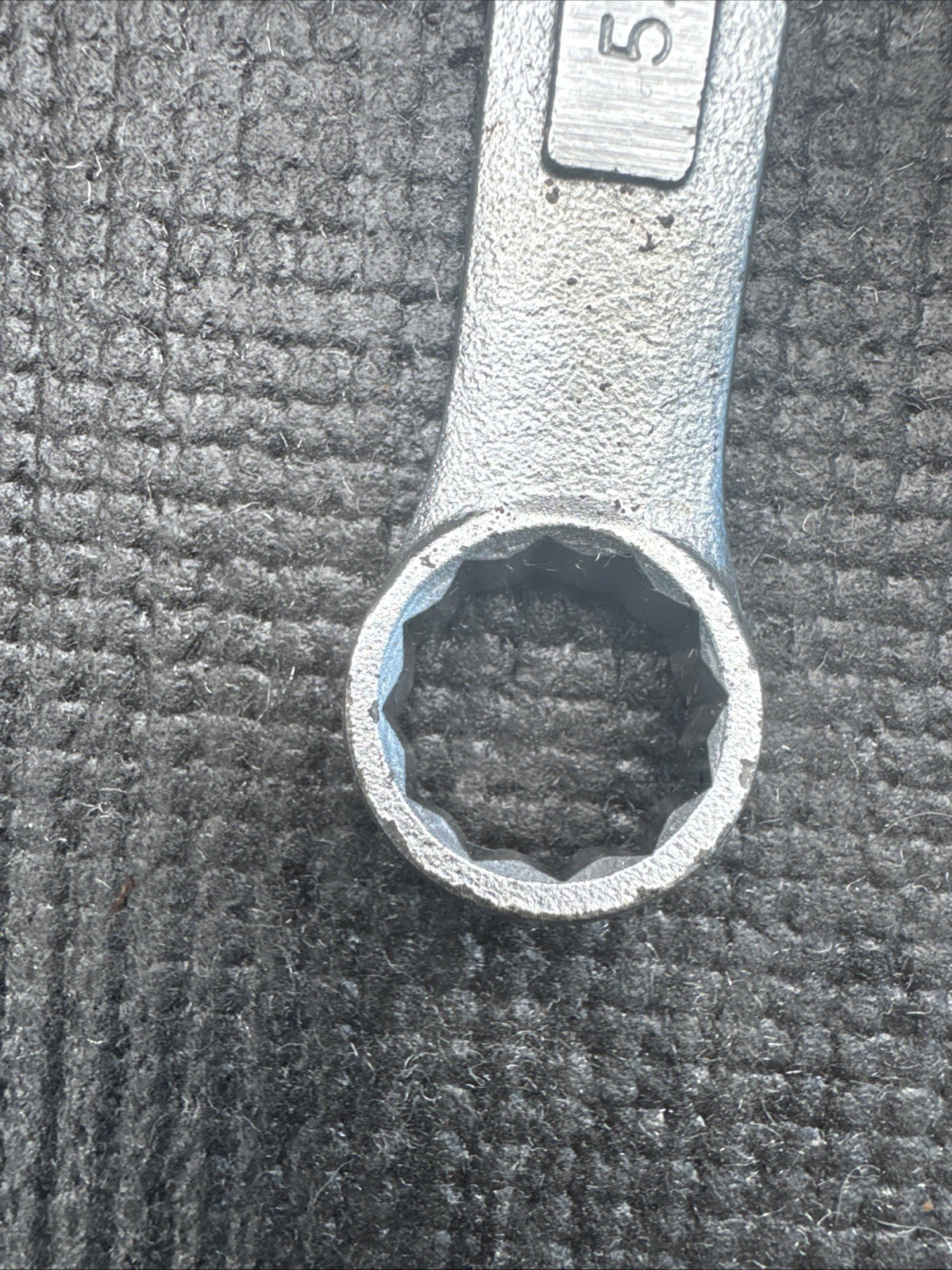 Sears Craftsman USA 43865 5/8 X 3/4 In SAE Stubby 12 Point Box Wrench Nos