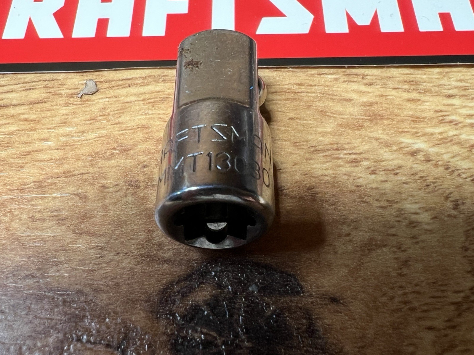 Craftsman CMMT13030 1/4” Drive To 3/8” Drive Adapter Ultrasonic Cleaned