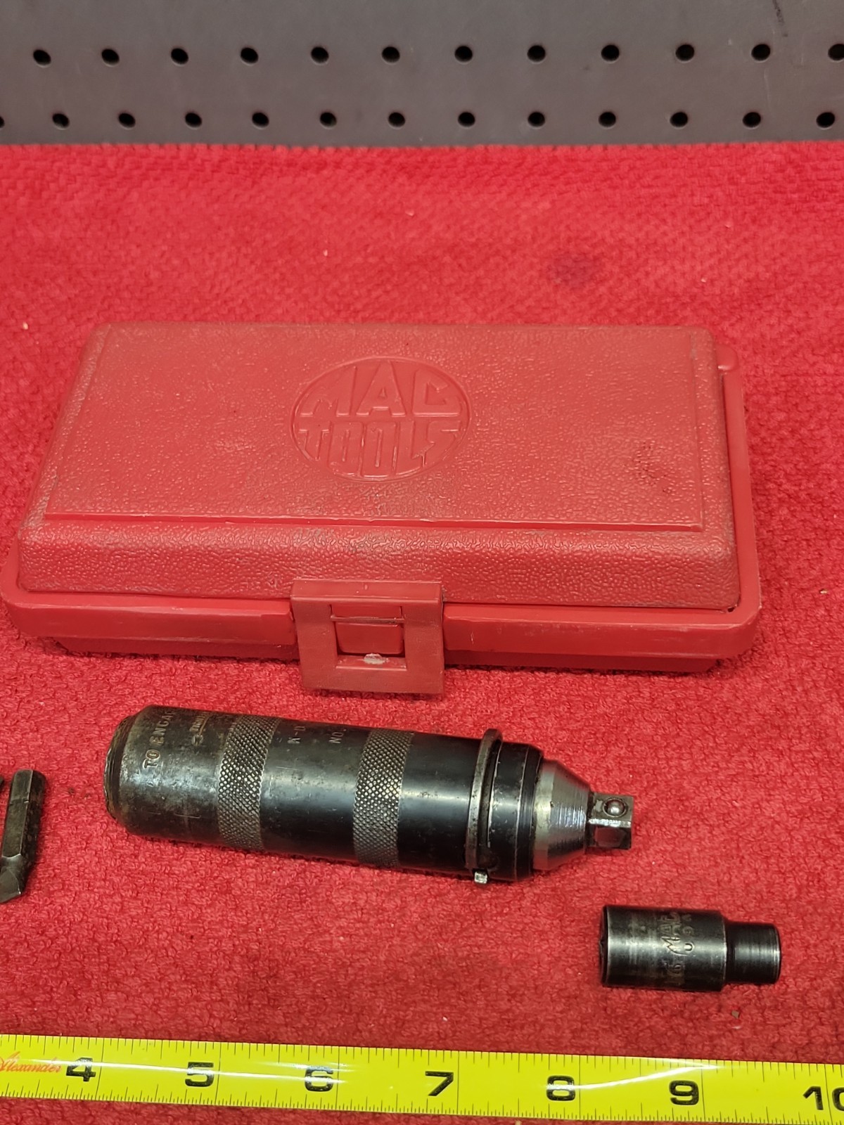 MAC Tools ID67 3/8″ Drive Hand Impact Driver Set W/Case USA 🇺🇸