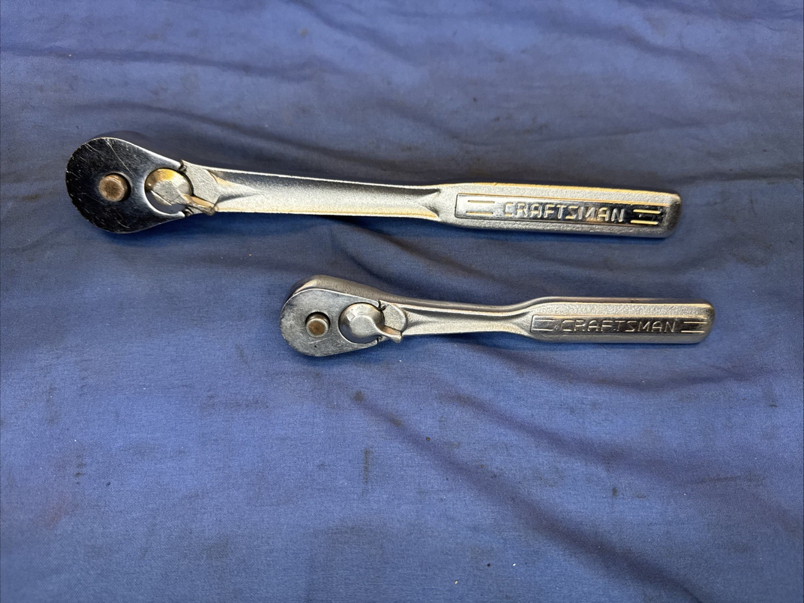 Vintage Craftsman USA 2-Piece Ratchet Set 3/8″ and 1/2″ Drive