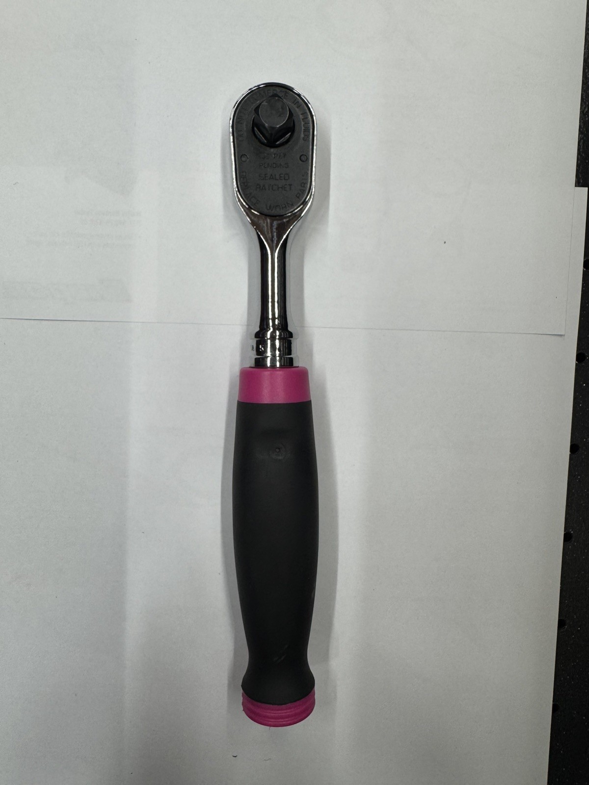 *BRAND NEW* Snap On 3/8” Drive Ratchet Cynergy 100 Tooth electric pink handle