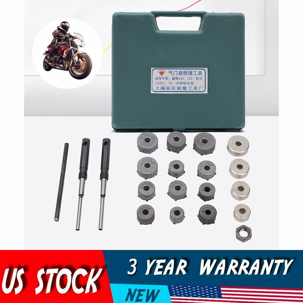 Honda Suzuki Valve Seat Reamer Set Motorcycle Valve Grinder Cutter Tool